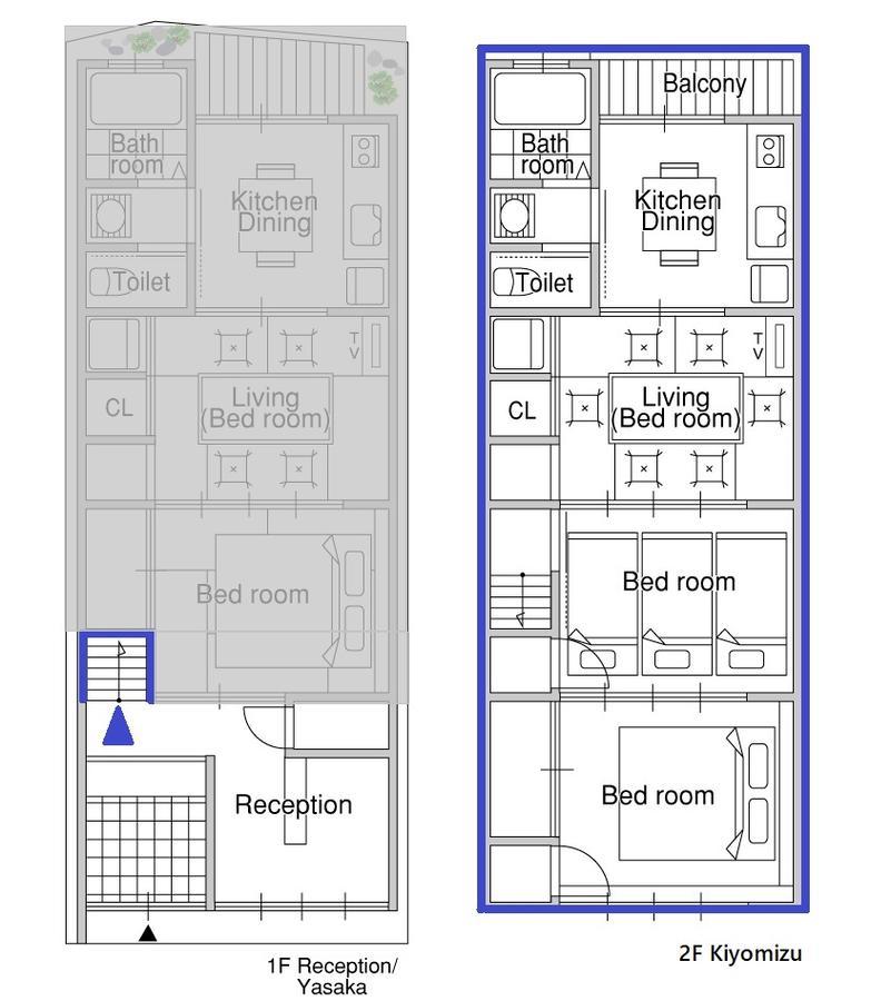 Hotel Kyoto Tachibanaya Gion Rokuhara Habitación foto